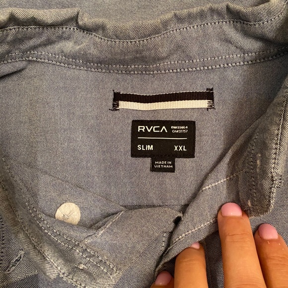 RVCA button up - Picture 2 of 2